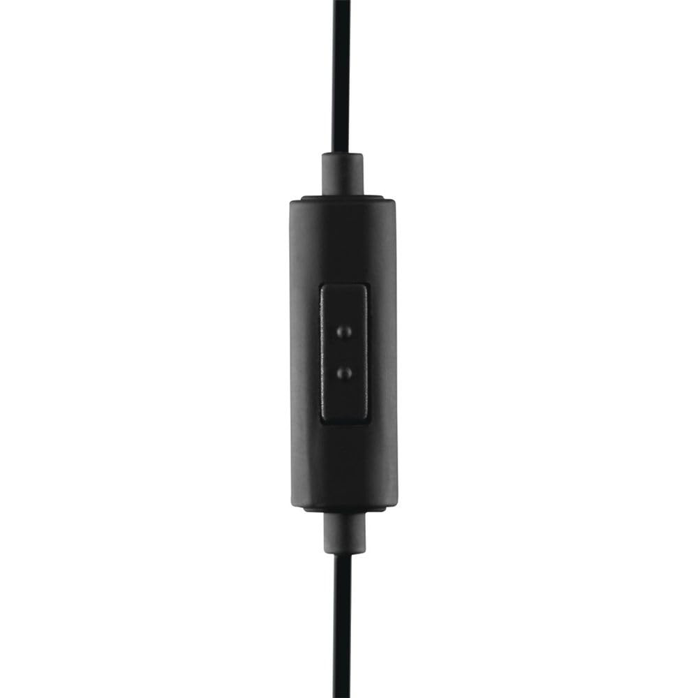 Hama Germany Kooky Black Wired Earphones with Mic, 3.5mm, Officially Imported