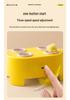 3-in-1 Smart Cat Toy: Cheese House Turntable with Whack-a-Mole and Feather Teaser for Boredom Relief