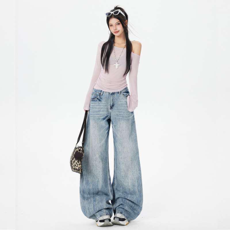 Women s Low-Rise Washed Bootcut Non-Stretch Wide-Leg Jeans XL