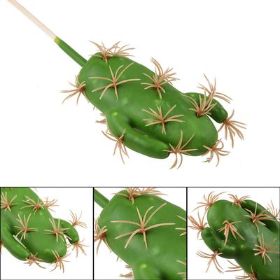 Artificial Fake Tropical Flower Green Cactus Succulents Simulation Plants Decor