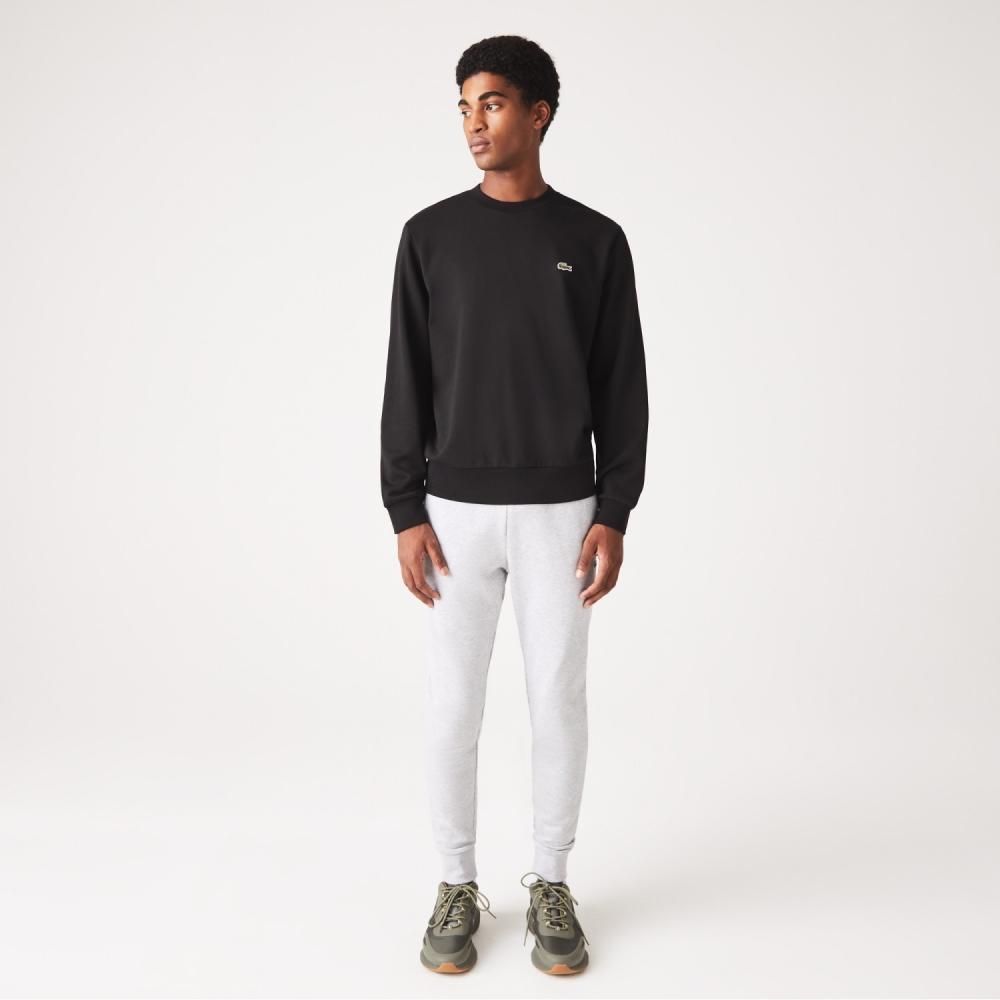 

LACOSTE Mens Basic Crewneck Sweatshirt SH256453N 031