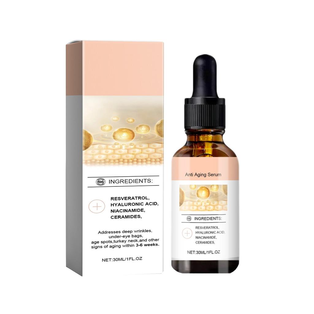 Face Serum, Anti-Aging Reduces Wrinkles Hydrating Collagen Facial Serum With Niacinamide 30ml
