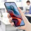 For Motorola Moto G45 5G/Motorola Moto G34 5G Clear Phone Case Compatible with MagSafe TPU+Acrylic Back Cover