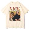 Rock Band Backstreet Boys Nick Carter Print Tshirt Male Vintage T Shirts Mens Cotton Tees Men Womens Hip Hop Oversized Tshirt