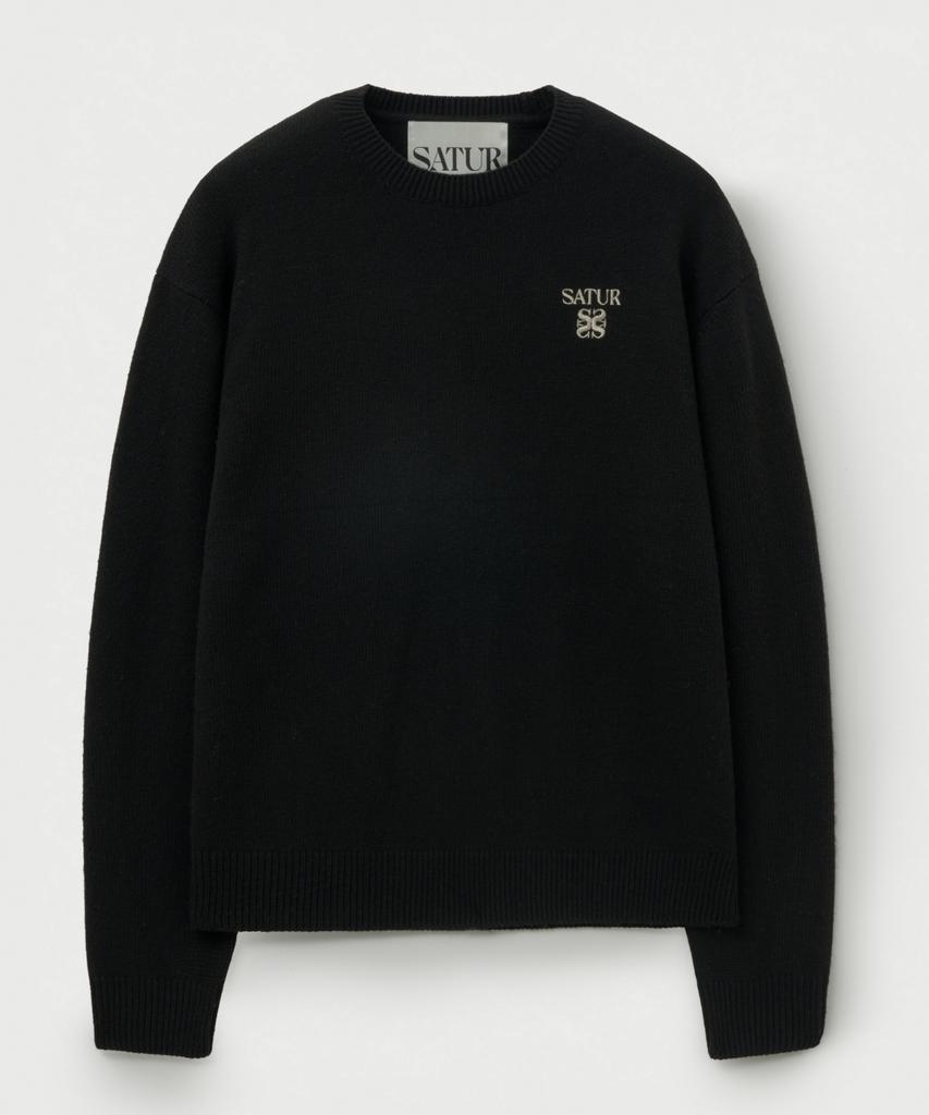 Seteo Lauren Classic Logo Knit Black