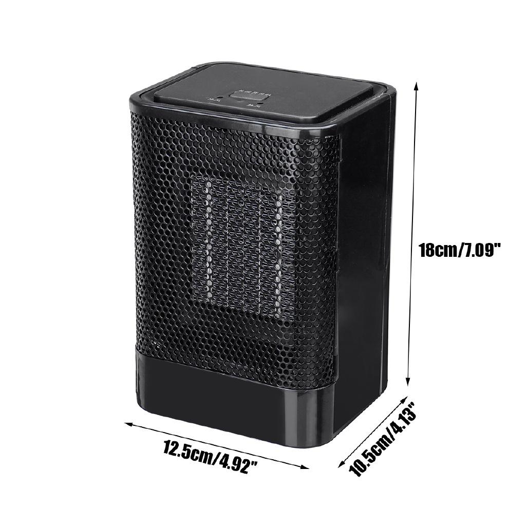 AC 220V Electric Space Heater/Portable Cooling Fan Table Handy Air Warmer Cooler Summer Winter Air Vent Fan for Home