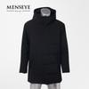 Menseye Autumn and Winter Black Artistic Men's Cotton-Padded Coat