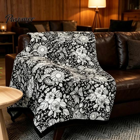 Customizable Throw for Art Projects DIY Coloring Blanket with 24 Markers, Color Your Own Blanket, 59" X Creative Arts And Crafts Toddlers 45"