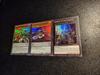 3pcs/set Yu-gi-oh!  2014 Wcs Self Control Collect Signature Trading Flash Card Anime Cartoon Christmas Gift
