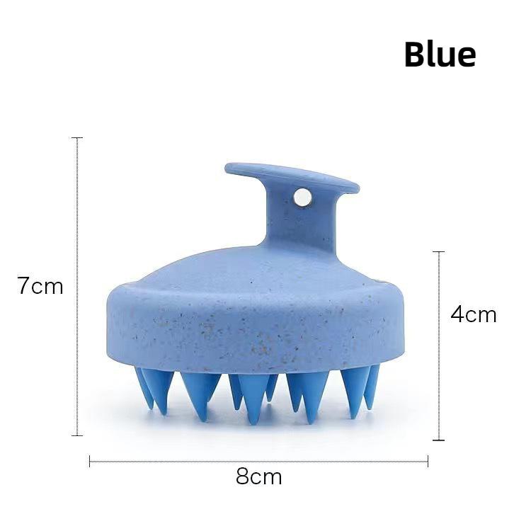 Silicone Shampoo Brush Body Massage Brush Bath Shower Brush Salon Hairdressing Tool Scalp Massage Comb Hair Washing Comb