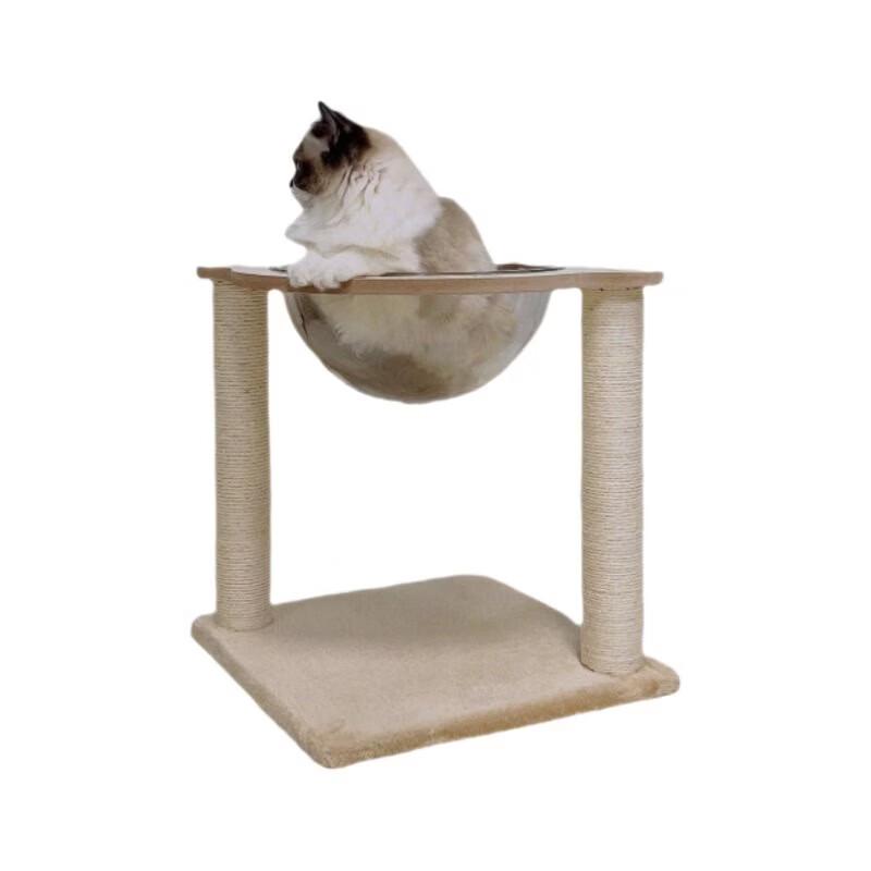 Transparent Cat House and Summer Bed
