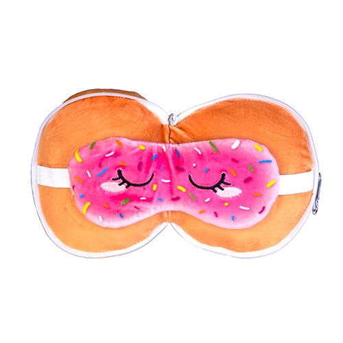 Smoosho's Pals Travel Mask and Pillow Set (Donut)