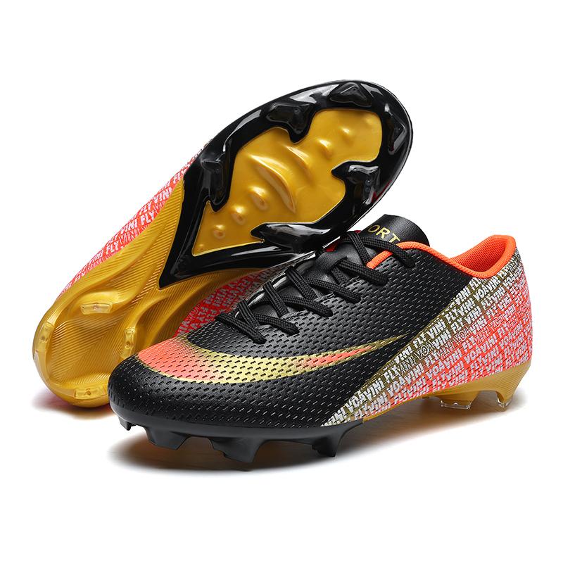 New Men Soccer Shoes Light Sneakers High-quality Football Boots Grass Cleats High-top Non-Slip Match Indoor Hot-selling Outdoor