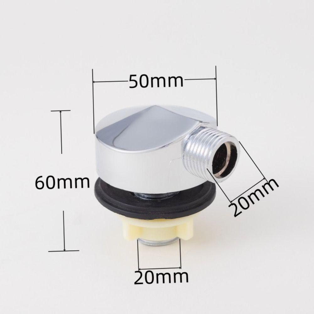 2 pcs Rustproof Faucet Socket Easy Installation Shower Elbow Outlet Connector Salon Supplies