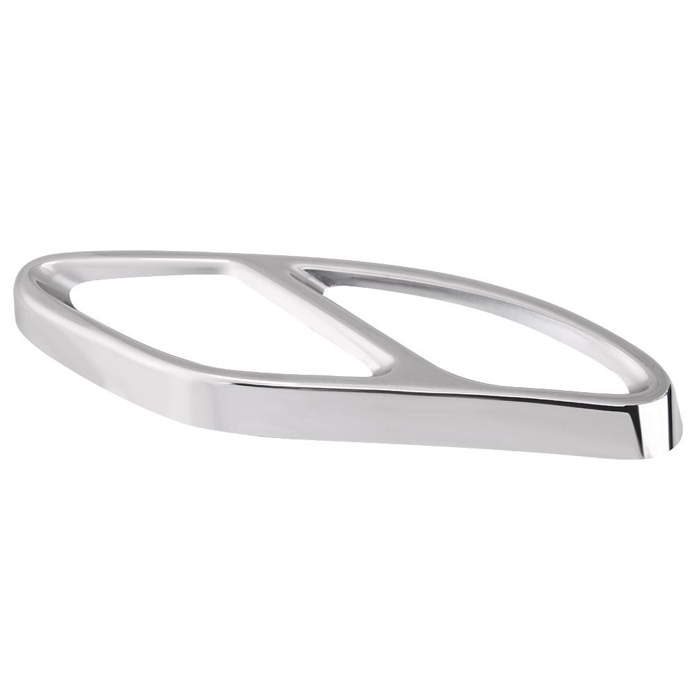 1 Pair Exhaust Muffler Tail Pipe Cover Trims for Mercedes Benz GLC C E class C207 Coupe 14 17