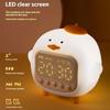 Duck Alarm Clock,Ok to Wake Clock Alarm Clock with Night Light for Kids Bedsides Alarm Clocks Birthday Gift Boys Girls