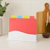 Non-Slip Cutting Board Set Hygienic Color Coded Board Set Easy Clean Chopping Board Set  Cooking