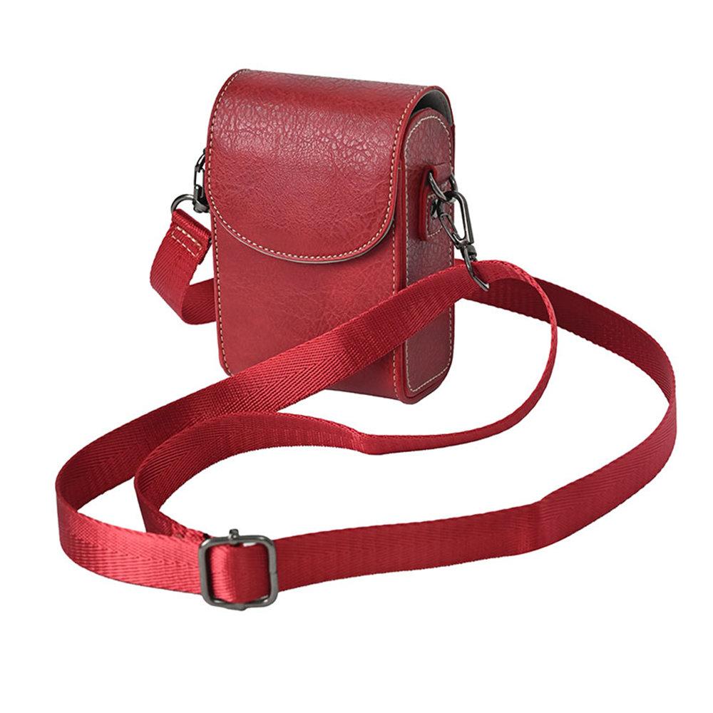 Universal PU Leather Camera Bag Case for Canon SX740 SX730 G7X2 G7X3 G9X M100 M200 Sony ZV1 ZV1F ZV1M2 HX90 Ricoh GR GR2 GR3