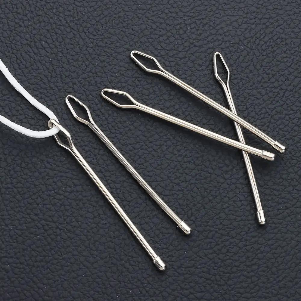 Belt Ribbon Wearing Tools Clip Tweezers Stainless Steel Easy Threaders Wearing Threaders Guide Elastic Rope Threader