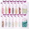 Bagged Flat Bottom Special-Shaped Diamond Nail Art Jewelry Aurora Color Abs Resin Diamond Nail Art Diamond Jewelry