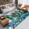 3D-Teppich, Bodenmatte, Simulationslandschaftsmuster, Wohnzimmerteppiche, Sofamatte, Schlafzimmer, Nachttischvorleger, Eingang, rutschfeste Fußmatte