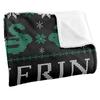 Harry Potter Slytherin Fair Isle Blanket