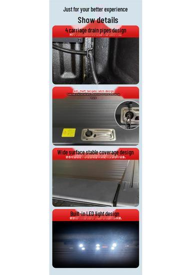 Fits Great Wall Poer, Raptor, Hilux, Ranger, Wildtrak T9 Pickup Roller Cover