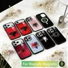 A-Albanian Flag Eagle Phone Case For iPhone17,16,15,14,13,12,11 Plus,Pro Magnetic with Magsafe Wireless Charging