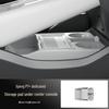 Compatible with 25 Xiaopeng P7+ Models: Center Console Lower Storage Box and Glasses Organizer Accessories.