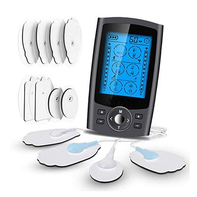 Tens Unit 24 Modes 20 Intensity Electric Stimulation Massager Muscle EMS Therapy Pain Relief Adjustable Lightweight LCD Display
