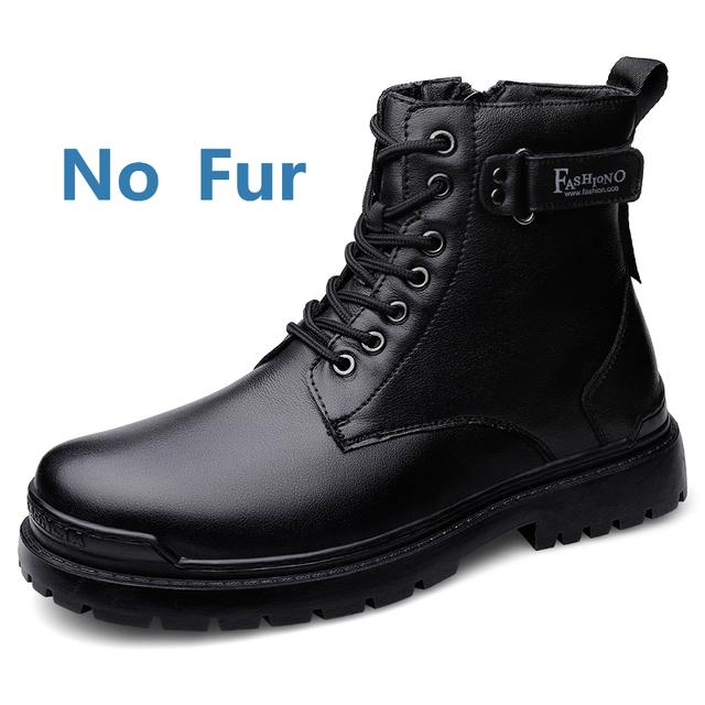 Winter /Herbst Herren Qualität Militär Lederstiefel Outdoor Taktische Wüsten Kampfstiefel Motorrad Stiefeletten Schneeschuhe