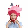 Cartoon Heart-Shaped Headgear Soft Comfortable Party Costume Head Cover  Valentine's Day