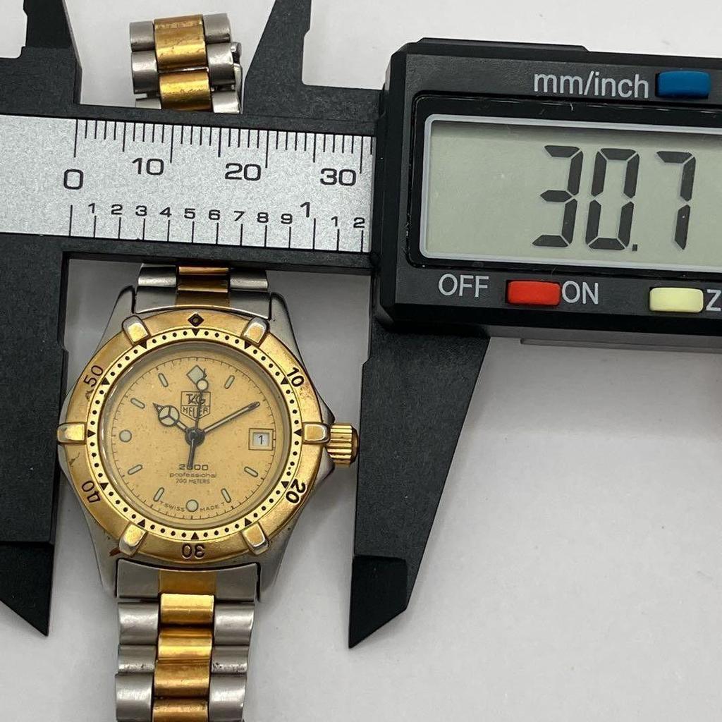 Used Good Condition Working Item TAG Heuer Professional Watch New Battery Ladies