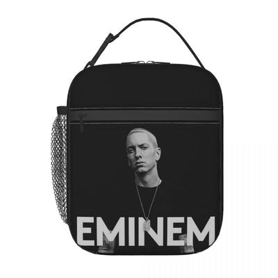 Eminem Insulated Lunch Bag for Women Children Portable Food Boxes Thermal Lunch Box Tote