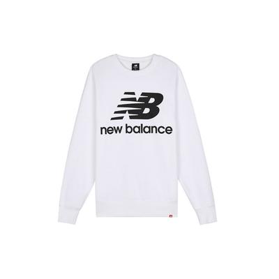 New Balance Essentials Sweatshirt Asia Sizing 'White' Men's AMT03560-WT