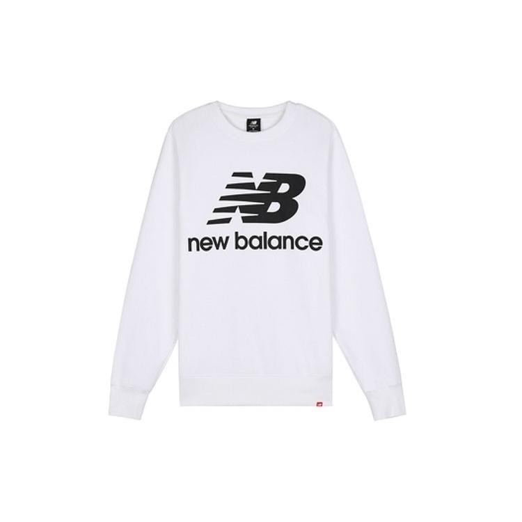 New Balance Essentials Sweatshirt Asia Sizing  White  Men s AMT03560-WT XXL