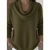 HNXC Round Beads Shining Casual Loose Knit Sweater for Autumn and Winter Tops