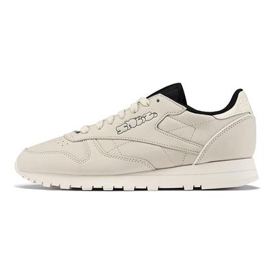 Sneeze x Classic Leather Chalk Black Unisex Spor Ayakkabı Beyaz Ayakkabı-Beyaz Çekirdek-Siyah IE9215