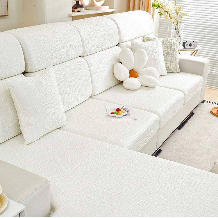 Universal Sofa Cover All Season Breathable Non-Slip Pet Scratch Resistant Washable Couch Protector For Living Room Home Decor