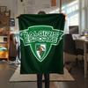 BC Žalgiris  Print Flannel Blanket, High quality Comfortable for All Seasons, Home Decor, Warmth and Comfort