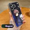 Akame Tatsumi Clear TPU Magsafe Mobile Phone Case for iPhone 17 16 15 14 13 12 11 Air Pro Max Plus Mini Colorful Cover