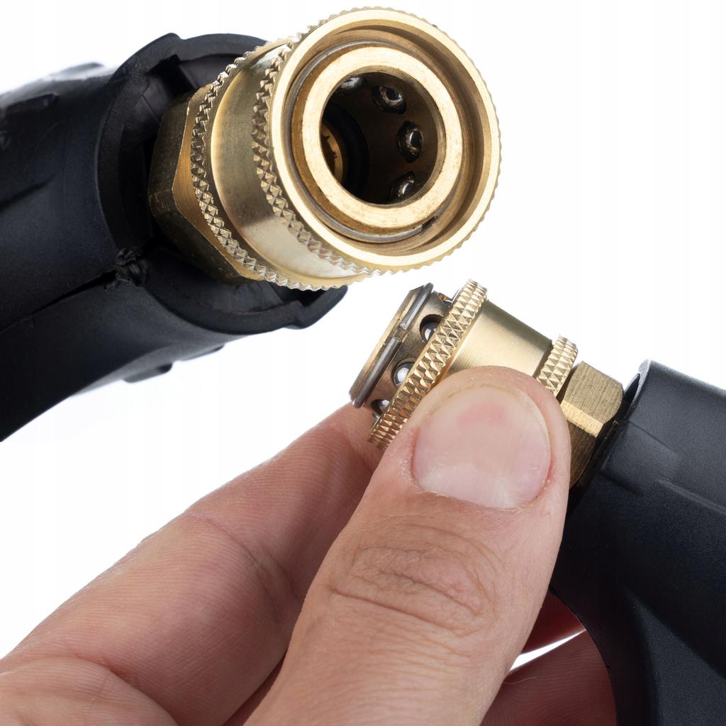 Rosfix Zestaw Do Myjki Ciśnieniowej – Pistolet 4350 PSI 22mm | 5 Dysz Na Szybkozłączkę | Pianownica 1000ml