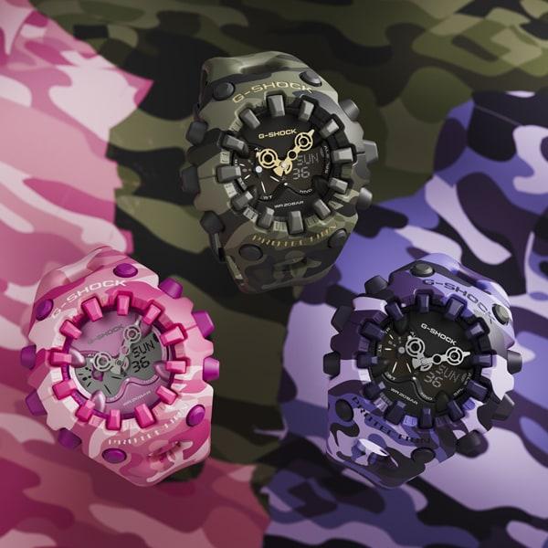 Casio G-SHOCK Bold Camo Series GA-V01CMG-3AJF Wrist Watch for Men