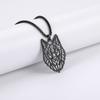 My shape Wolf Necklace for Men Women Stainless Steel Necklaces Men's chain Fashion Animal Male Necklace Punk Jewelry Boy Gifts