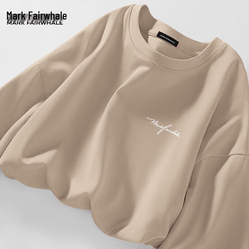 Mark Fairwhale Men s Cotton Long Sleeve Crew Neck T-Shirt 2XL