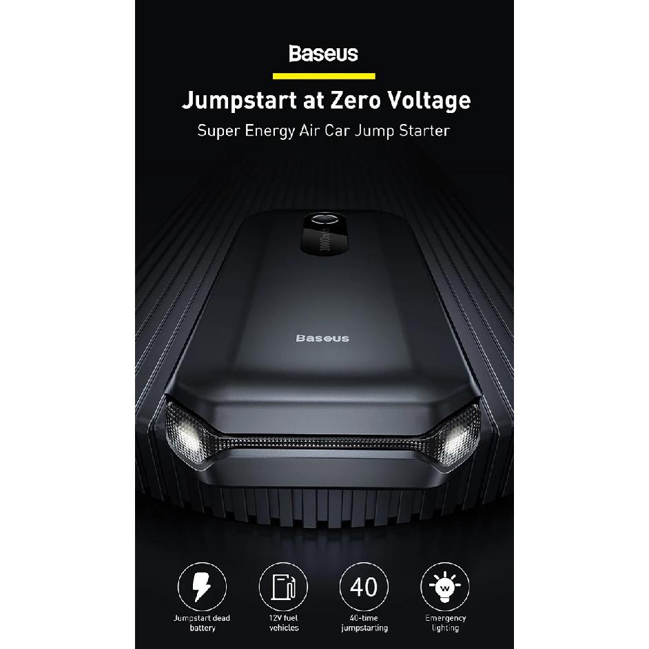Baseus Car Jump Starter Starting Device 1000A Jumpstarter Auto Buster Emergency Booster 12V Car Jump Start Power Bank 10000mAh