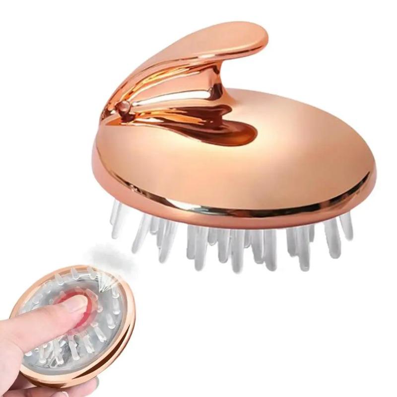 Shampoo Brush Silicone Scalp Massager - Hair Washing Comb, Relieve Fatigue, Bath SPA Relax, Shower Hair Salon Hairdressing