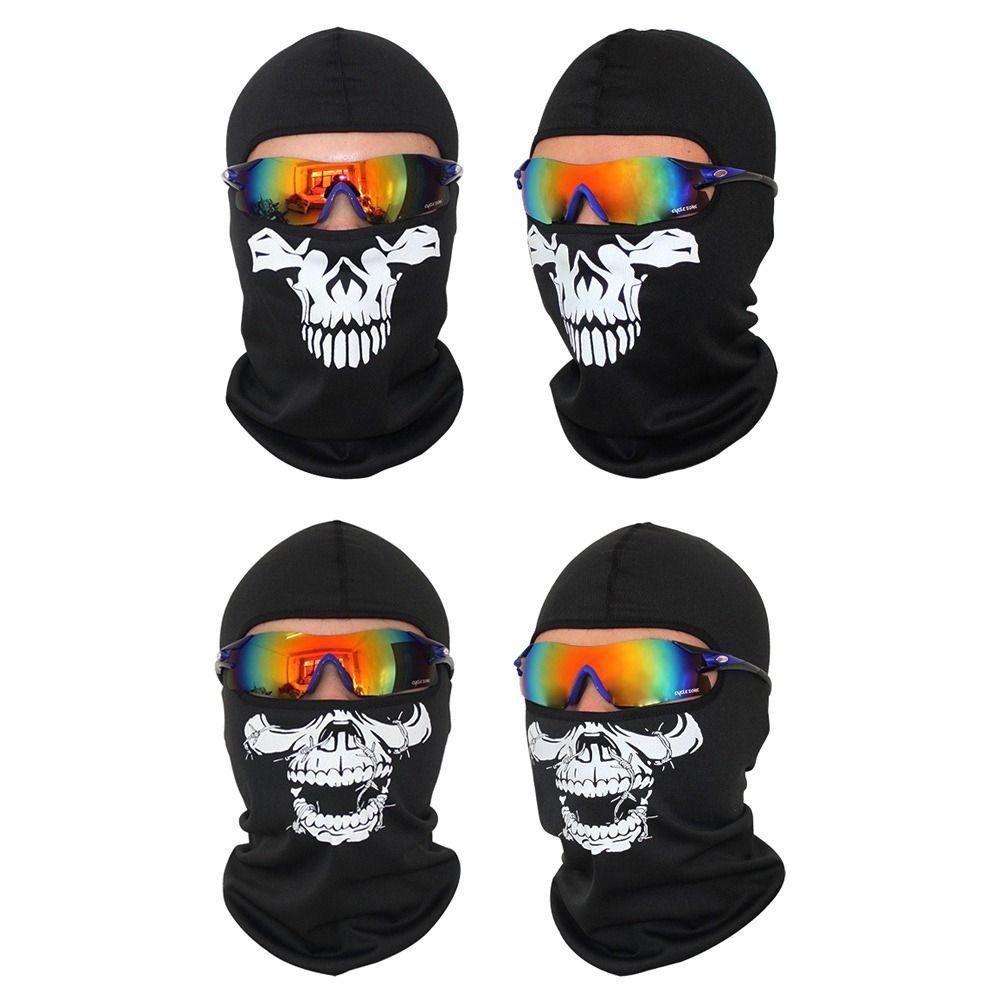 Windproof Full Face Mask Anti-UV Motorcycle Full Face Mask Bicycle Helmet Liner  Winter Activities