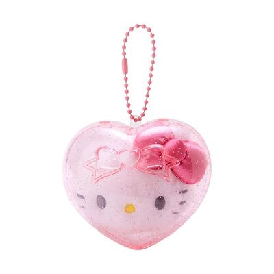Sanrio Case Maskot Tutucu Şeffaf Tombul 3D Hello Kitty Hello Kitty Karakteri 297500 7×8×5cm