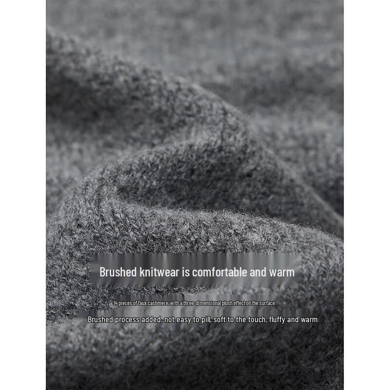 Yinman Women's Embroidered Brushed Knit Sweater Cardigan